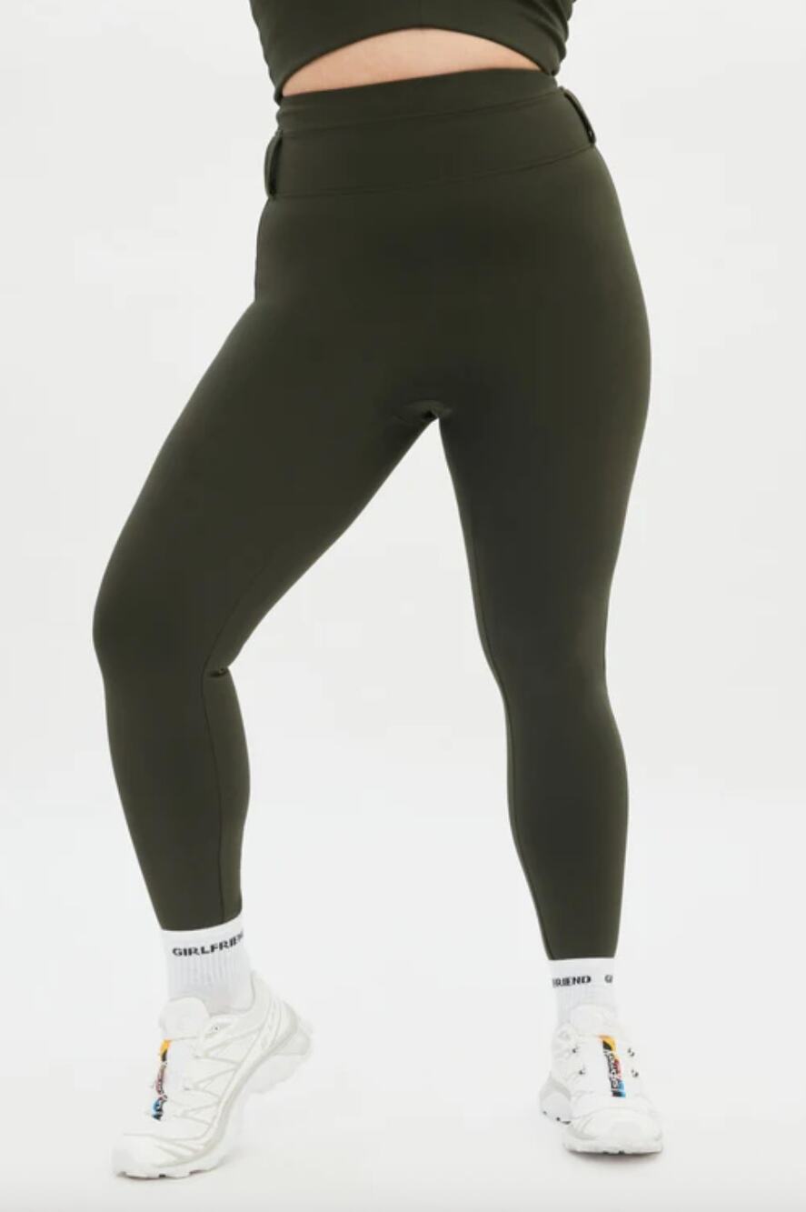 NEW Girlfriend Collective High Rise Compressive Belt Loop Legging Size S Walking